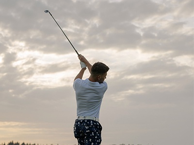 The correct swing technique