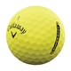 Callaway Softball Golfball Front Gelb