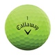Callaway Softball Golfball Front Grün