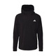 Mens RIPSTOP 1/4 Zip Hardshelljacke - Schwarz