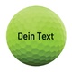 Golfbälle mit deinem Text - Grün