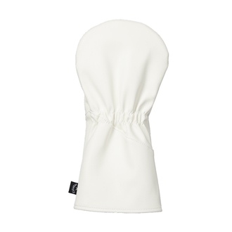 Vintage Driver Schlägerhaube - Weiß