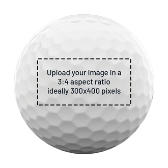 Golf balls with your logo - White