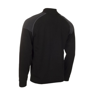 PICO 1/4 Zip Windstopp Pullover - Schwarz