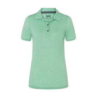 SPORTY Poloshirt Halbarm - Hellgrün