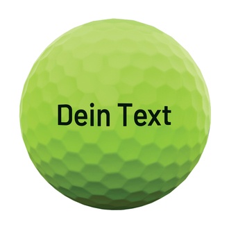 Golfbälle mit deinem Text - Grün