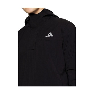 Mens RIPSTOP 1/4 Zip Hardshelljacket - Black