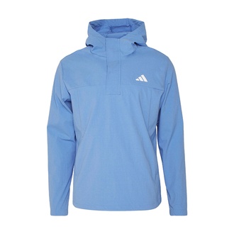 Mens RIPSTOP 1/4 Zip Hardshelljacke - Blau