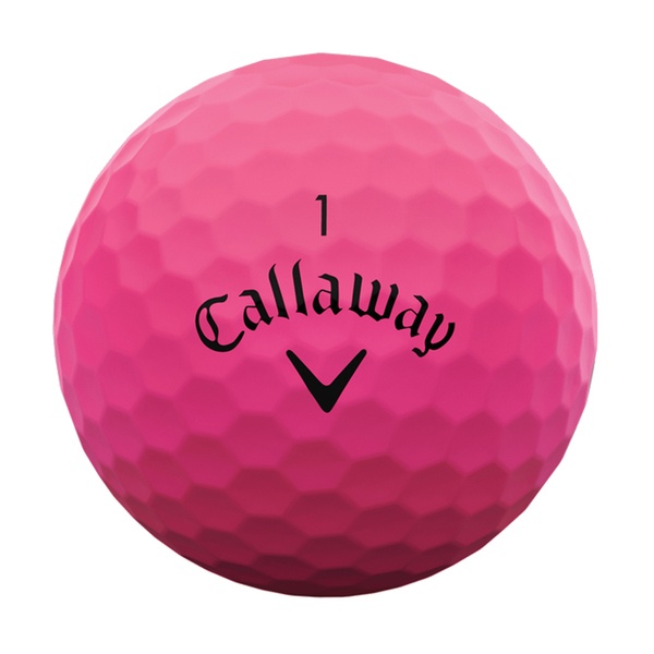 Callaway Softball Golfball Front Pink