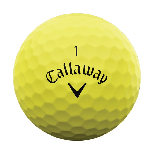 Callaway Softball Verpackung Gelb