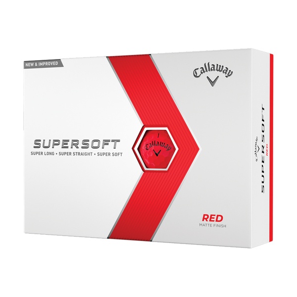 Callaway Supersoft Verpackung Rot