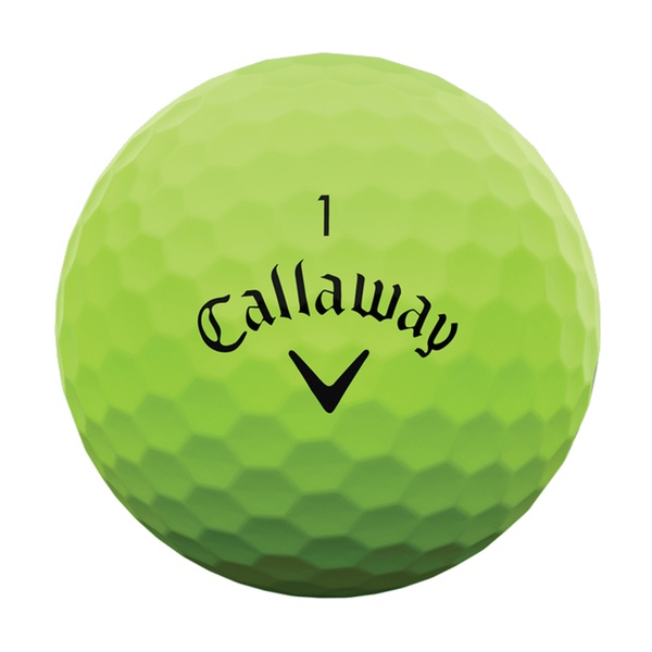 Callaway Softball Golfball Front Grün