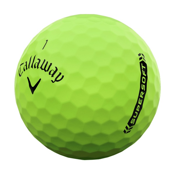Callaway Softball Golfball Grün