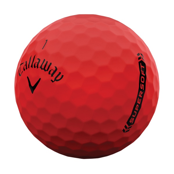 Callaway Supersoft Golfball Rot