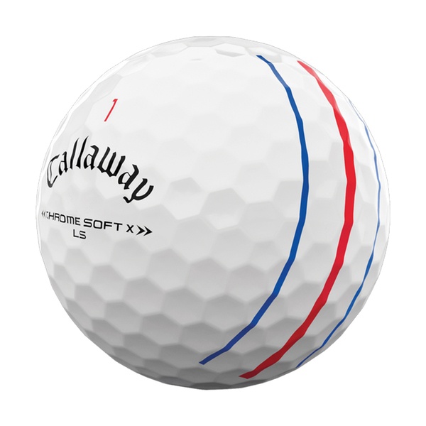 Callaway Chrome Soft X LS Triple Track Golfball 1