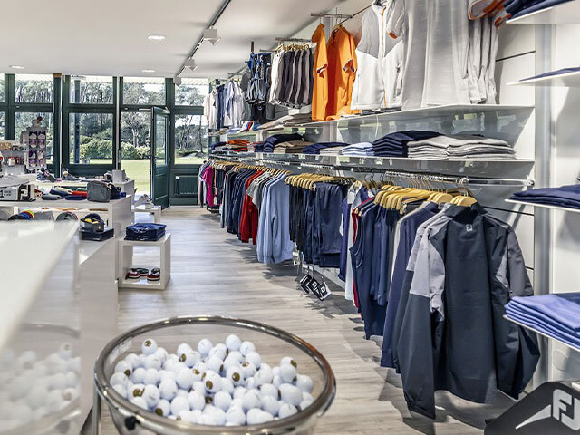 Eine Filiale von innen vor Ort